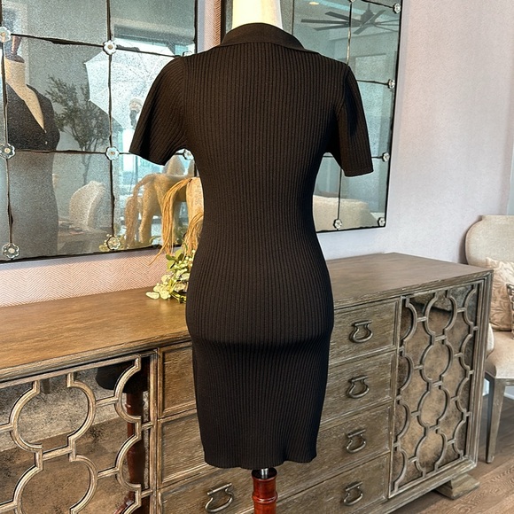 Leyden black sweater dress - Picture 4 of 8